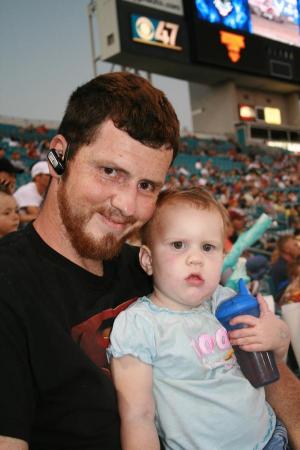 Daddy and Taylor 2008