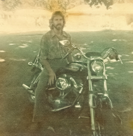 Richard and his harley