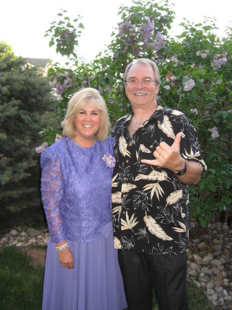 JIM AND ME AT OUR TACKY PROM NIGHT MAY O7