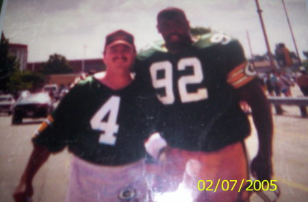 me and the late great reggie white a great man of men