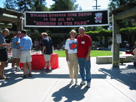 Sue & Gary Picnic Banner complete