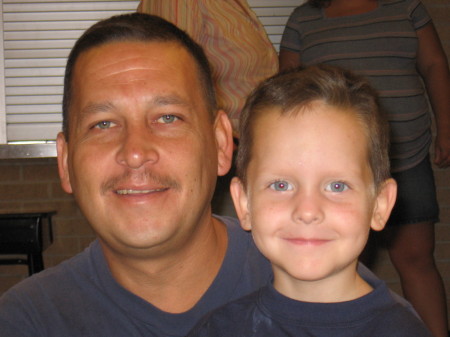 Husband & youngest son, Christian.