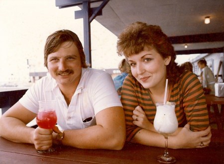 Galveston Texas 1981 - Just Married