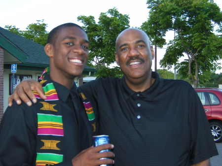 Malcolm Jr & Malcom Sr June 2010