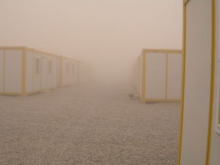 Small sand storm