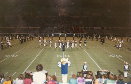 The band on the field