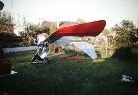 Twin engine ultralight flying machine