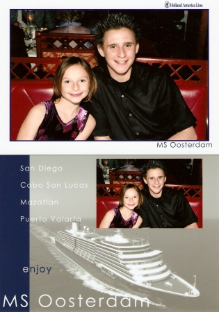 My babies on family cruise to Mexico  2008