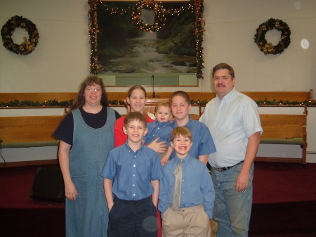 My family, Christmas 2006