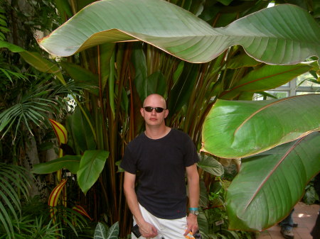 at Flower & Glass show in Miami 2005