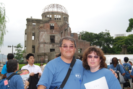 The Hiroshima dome on Peace Day 2006