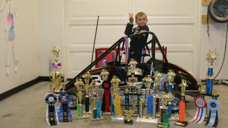 my sons quarter midget