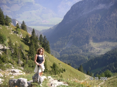 Hiking in Gruyere, Switzerland - Sept 2006