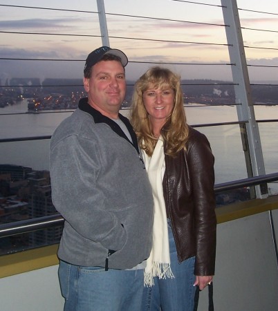 Danny and I at the Space Needle