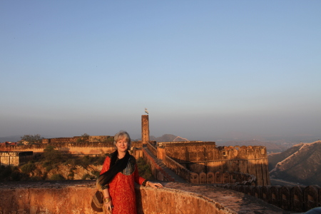 Susan at the tiger fort