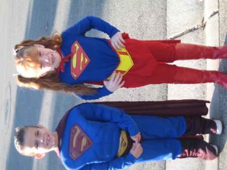 MY LITTLE SUPERMAN AND SUPER GIRL