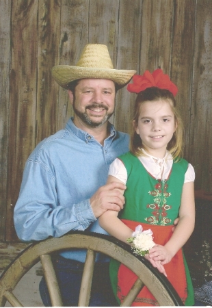 Husband George Brill with my Daughter Emily