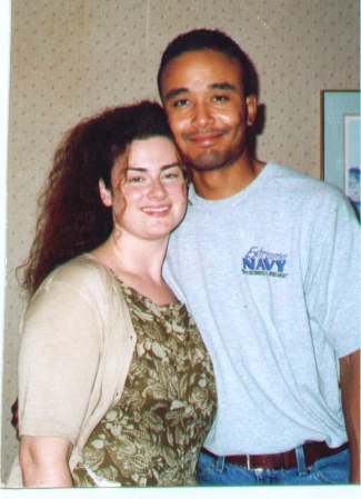 The night before our wedding-rehearsal dinner 8-7-1998