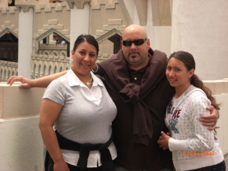 Momma, Papason, & their princess in Vegas