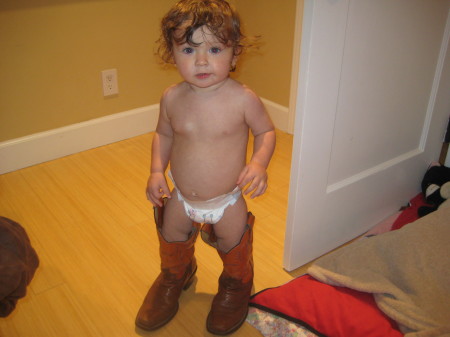 Hayden, in my boots