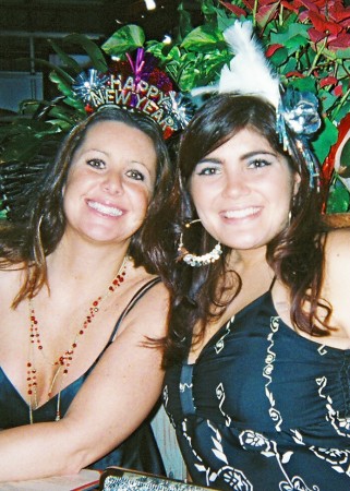My friend Eileen and I in Key West for New Year's!