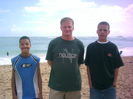 Me, Mikky, Sammy in Hawaii