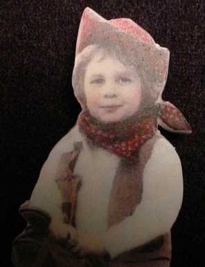 Tinted Photo Transfer Pin of Little Me