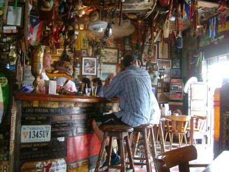 A great bar in Aruba