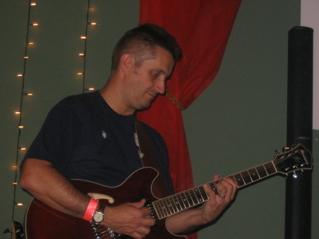 me playing my Ibanez AS73