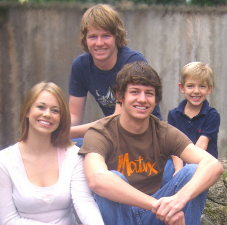 Taylor, Weston, Blake and Ryan   December 2005