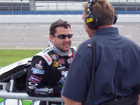 Tony Stewart in Talladega