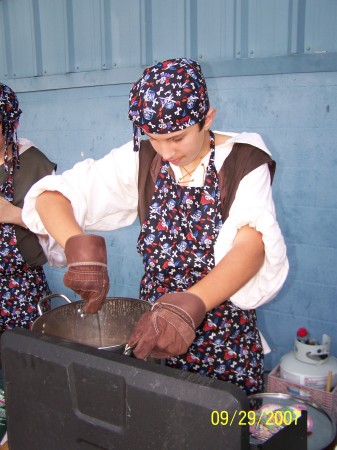 Chili Cookoff Champion Hard at Work