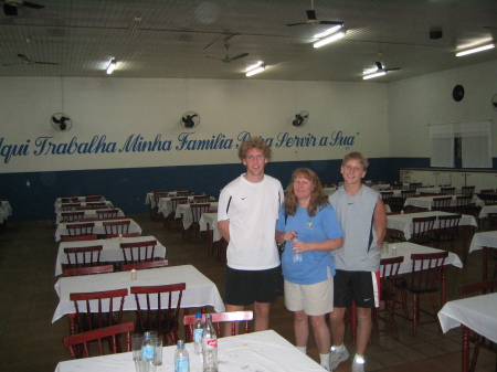 Jude, Zach & Scott in Brazil