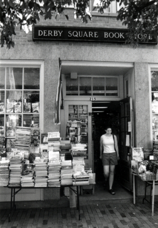 Sarah at a Salem Mass. bookstore