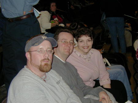 lee,kev and his wife. super bowl 39 kickoff party. in Jacksonville, Fla