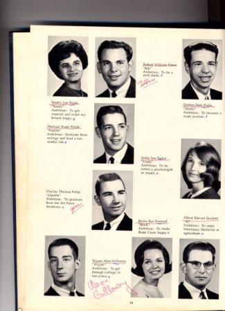 Pat Schaffer,Clark's album, Class of 1964