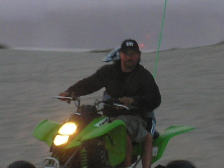 My husband, Rick, Sand Lake OR 2008