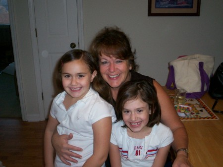 Gramma with Ashley (L) 6 and Allie (R) 7