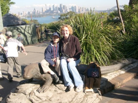 Jeremy & at Taronga Zoo, Sydney