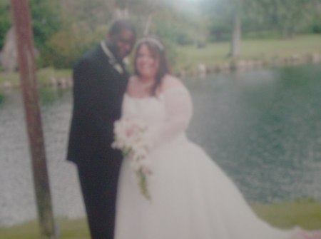 My Oldest son Jermaine and his wife Amy