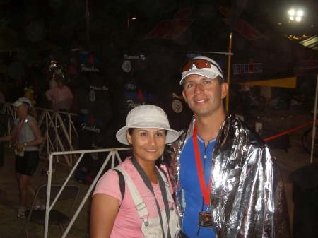 After I finished Ironman Arizona in April, 2006.