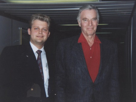 Me with Charlton Heston