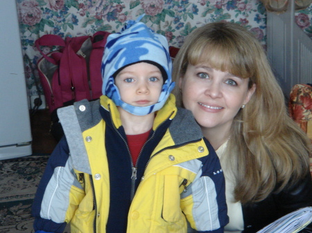 My sweet baby boy - Alex and Mommy