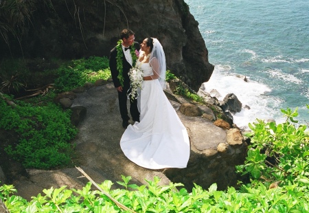 Our Wedding March 15, 2003 in Haiku Maui