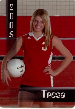 This one played Alex volleyball, but she is playing for Eastern now.