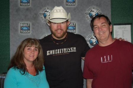 Beckett and I with Toby Keith