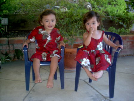 The Twins at 1 1/2 years old.