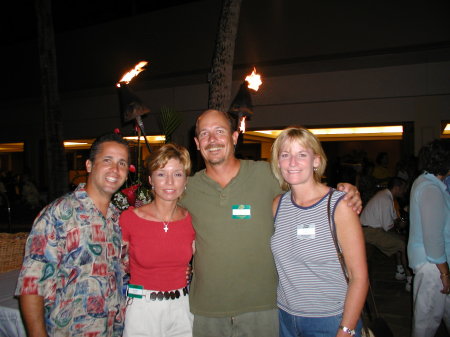 My Wife and I with our friends in Hawaii