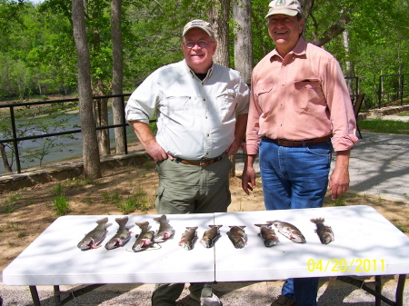 Jim and Sergio (fishing/motorhome buddy)