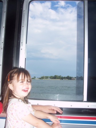 Dylan on Vacation at Lake Erie